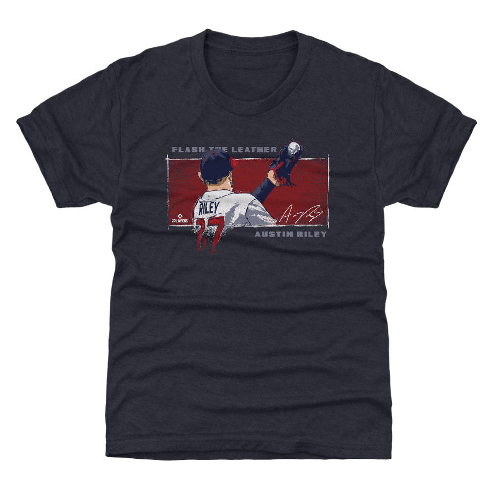 Austin Riley Atlanta Flash The Leather WHT (ONLINE ORDER ONLY)