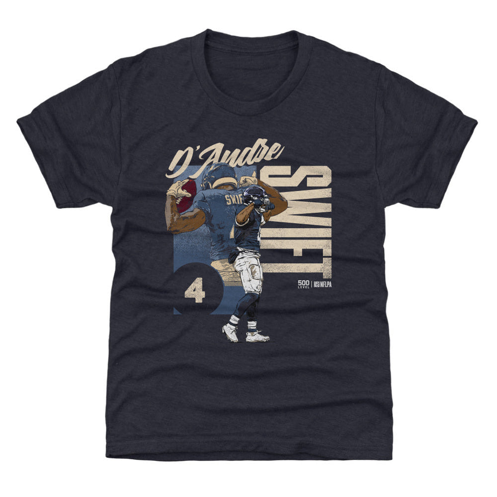 D'Andre Swift Chicago Flex Highlight WHT (ONLINE ORDER ONLY)