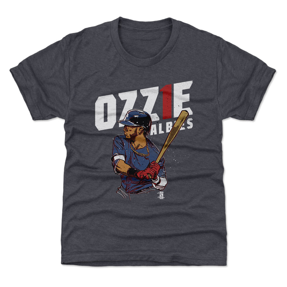 Ozzie Albies Bat W WHT (ONLINE ORDER ONLY)