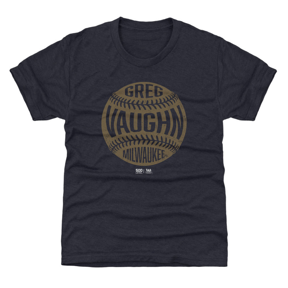 Greg Vaughn Milwaukee Vintage Baseball WHT (ONLINE ORDER ONLY)