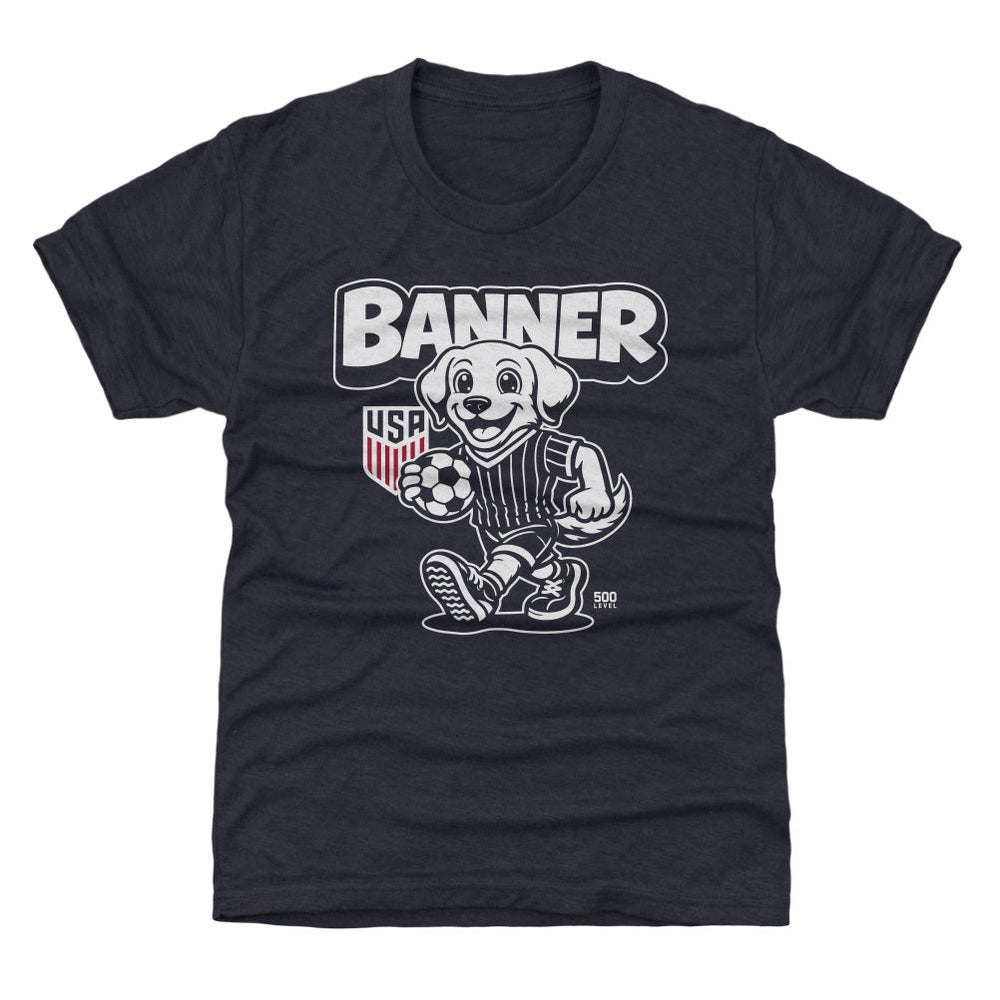 U.S. Soccer Mascot Banner WHT (ONLINE ORDER ONLY)