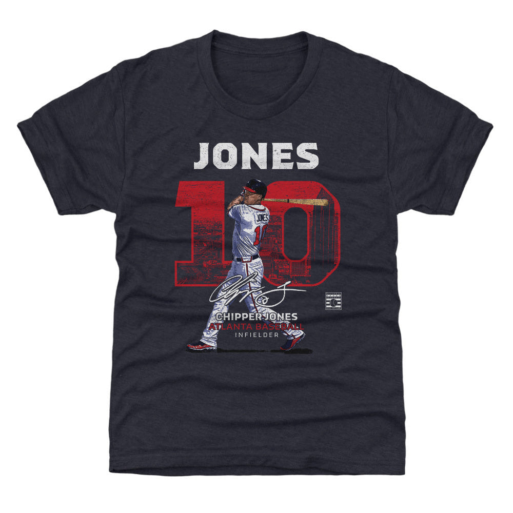 Chipper Jones Atlanta Throwback WHT (ONLINE ORDER ONLY)