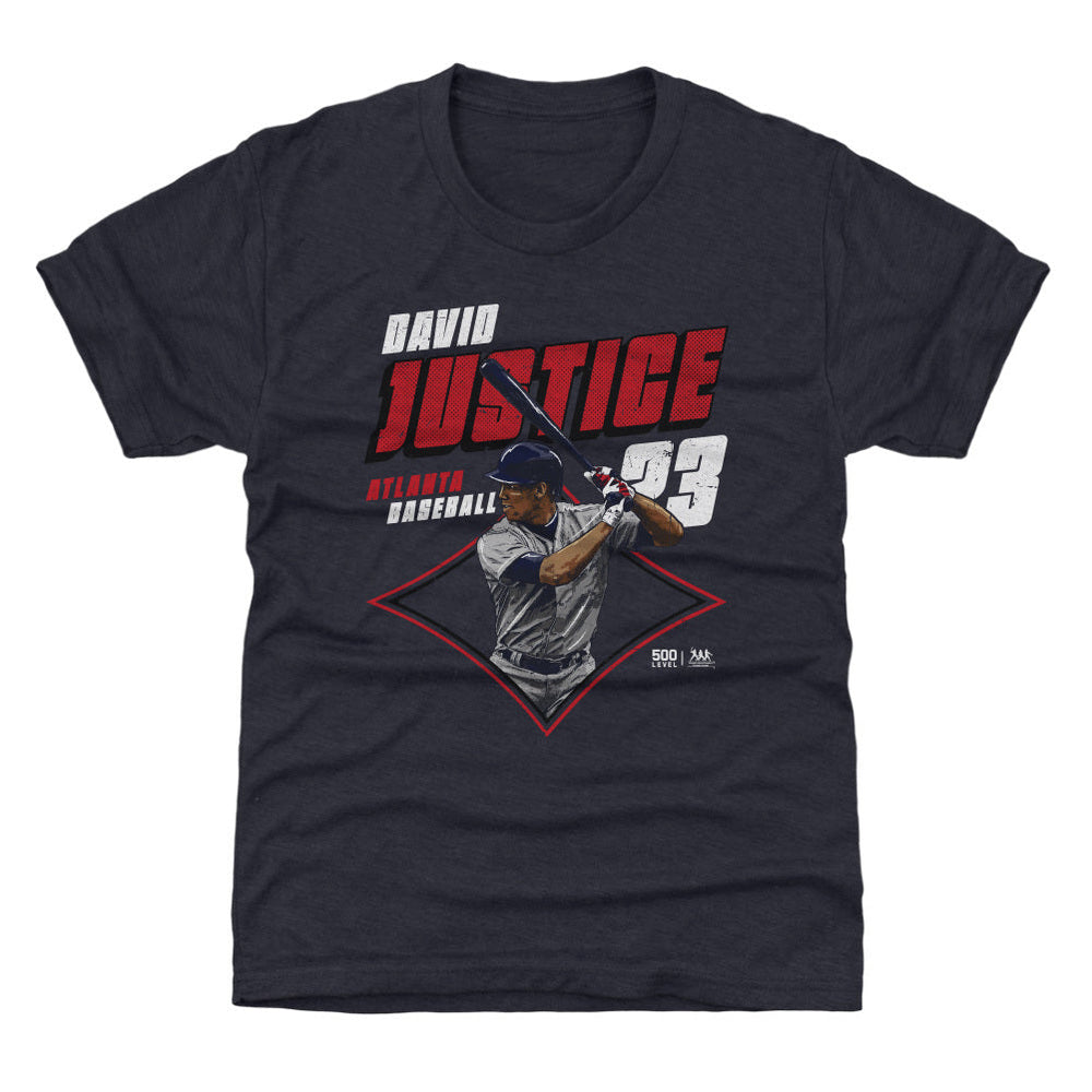 David Justice Atlanta Diamond WHT (ONLINE ORDER ONLY)