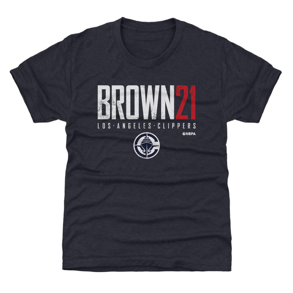Kobe Brown Los Angeles Clippers Elite WHT (ONLINE ORDER ONLY)
