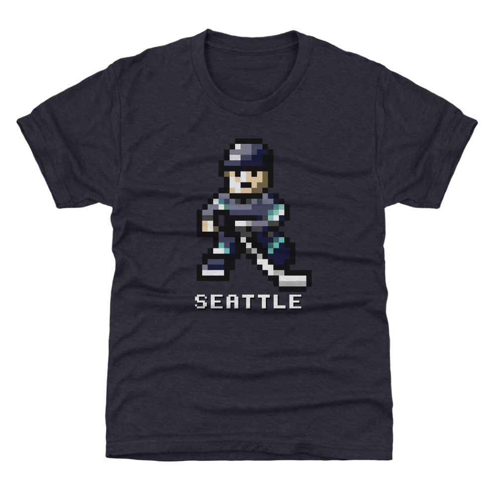 Seattle Hockey 8-bit WHT (ONLINE ORDER ONLY)