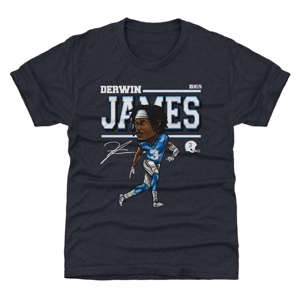 Derwin James Los Angeles C Cartoon WHT (ONLINE ORDER ONLY)