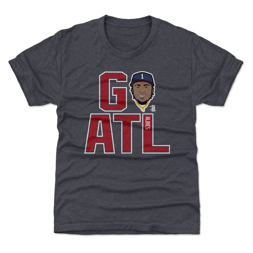 Ozzie Albies GO ATL R WHT (ONLINE ORDER ONLY)