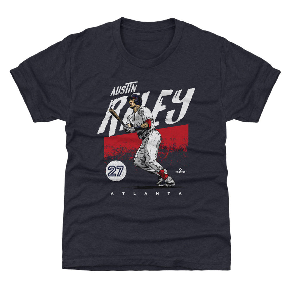 Austin Riley Atlanta Grunge WHT (ONLINE ORDER ONLY)