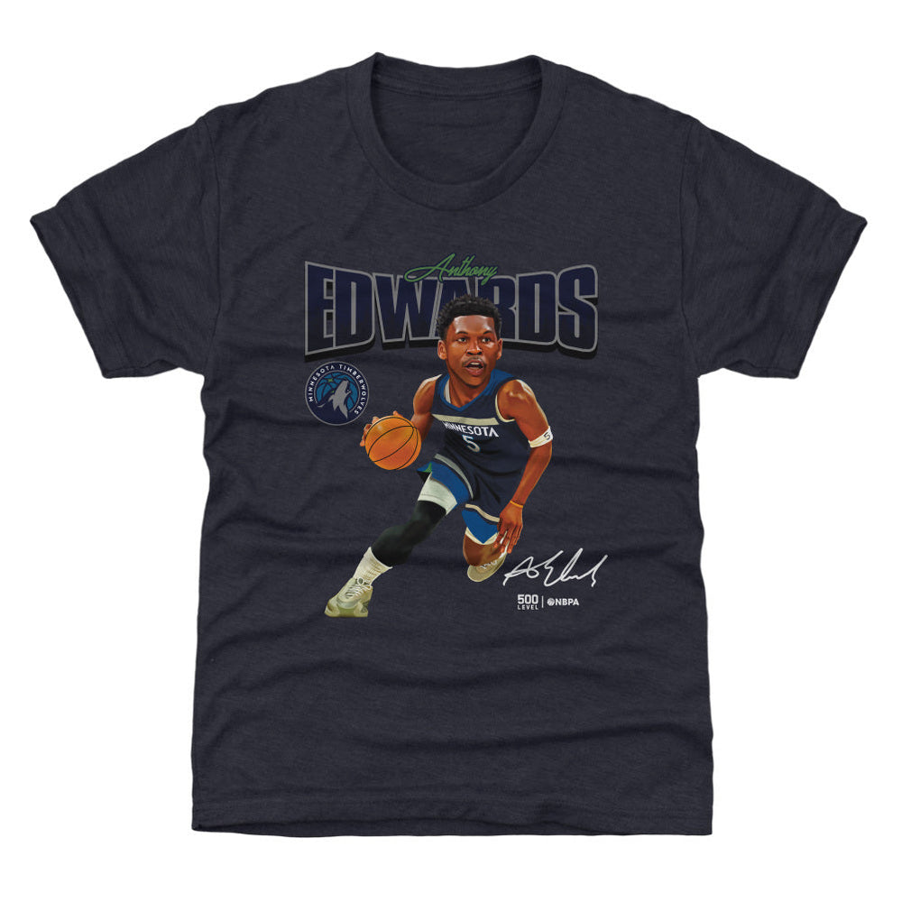 Anthony Edwards Minnesota Timberwolves Caricature WHT (ONLINE ORDER ONLY)