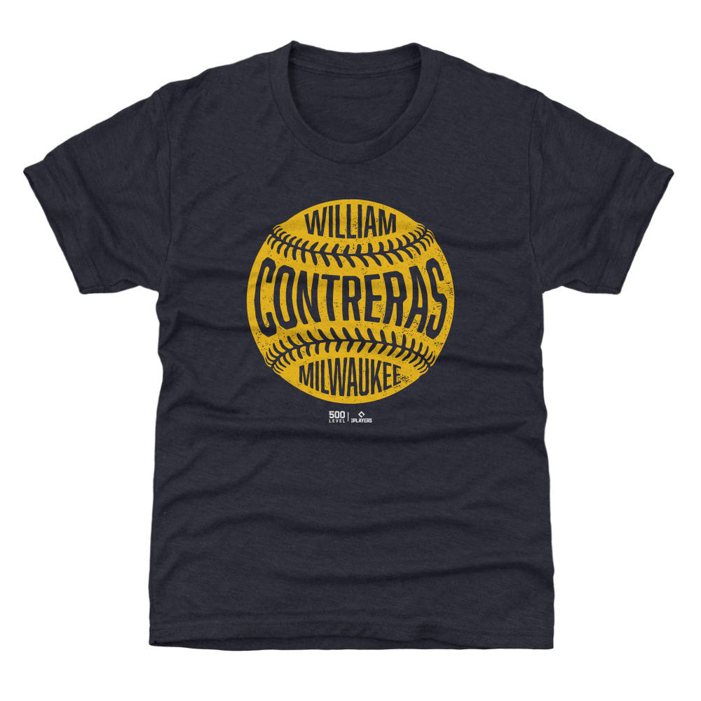 William Contreras Milwaukee Vintage Baseball WHT (ONLINE ORDER ONLY)