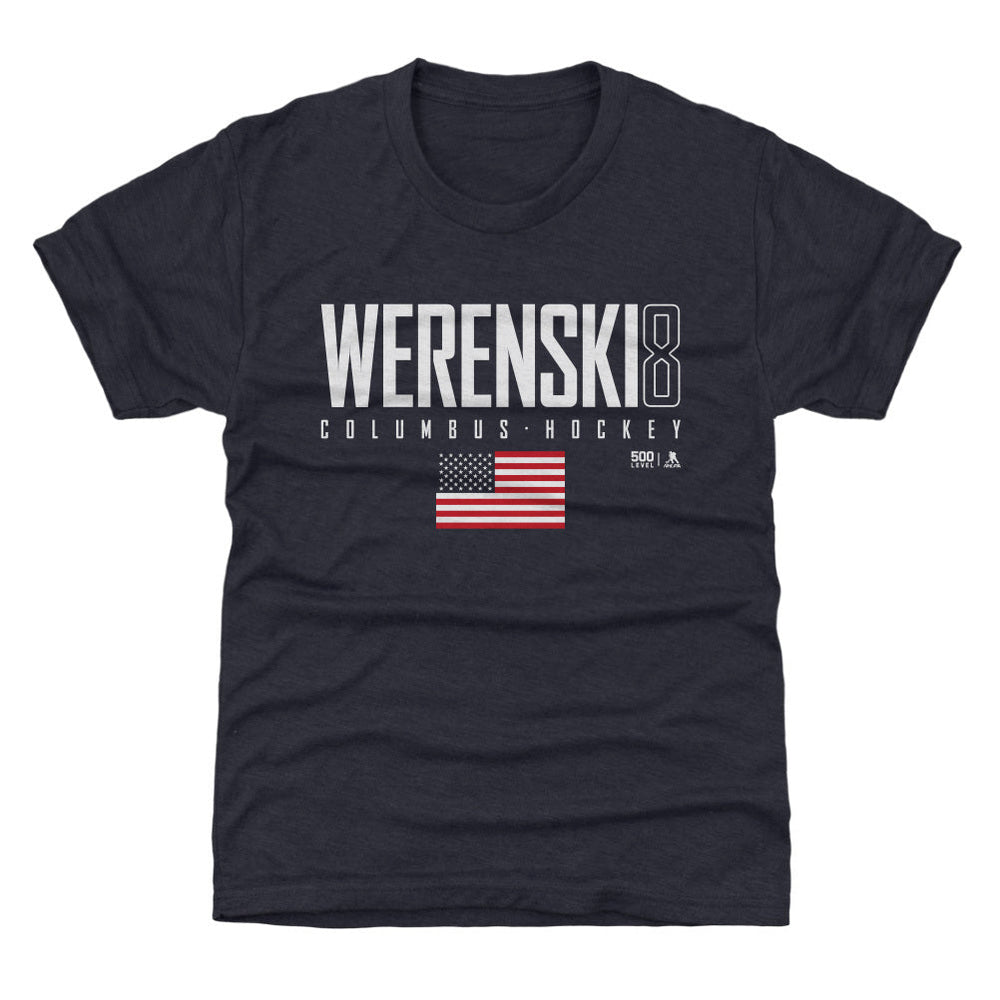 Zach Werenski Columbus USA Elite WHT (ONLINE ORDER ONLY)
