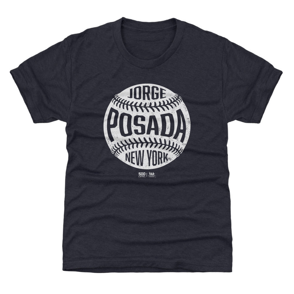 Jorge Posada New York Y Vintage Baseball WHT (ONLINE ORDER ONLY)