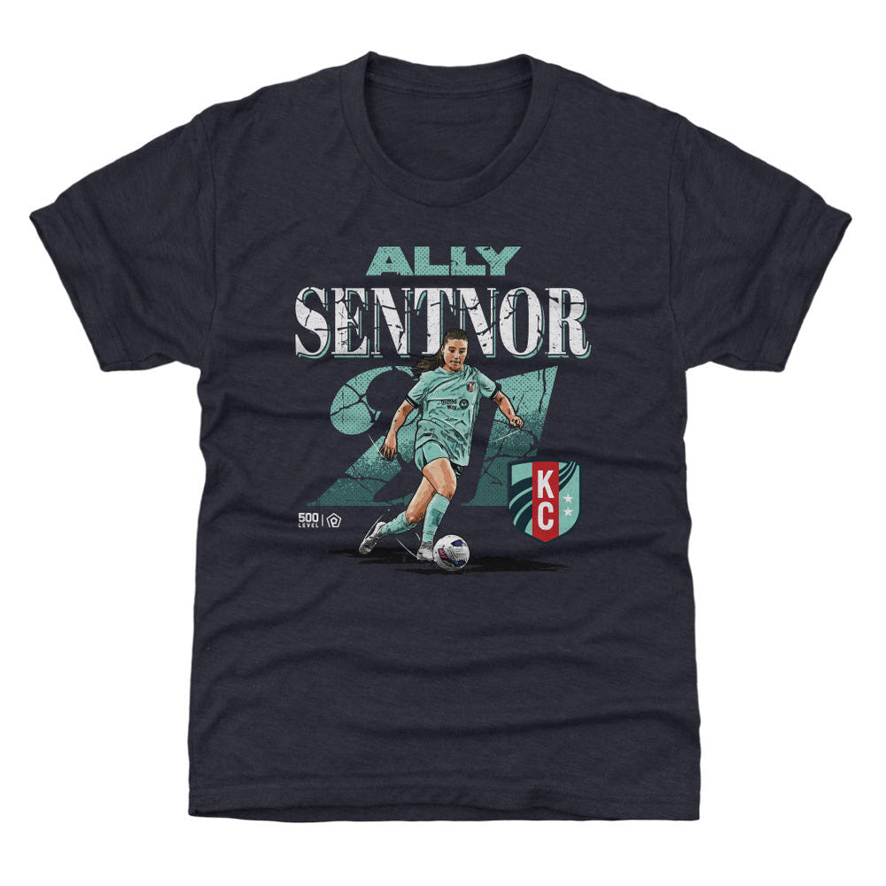 Ally Sentnor Kansas City Current Cracked Number WHT (ONLINE ORDER ONLY)