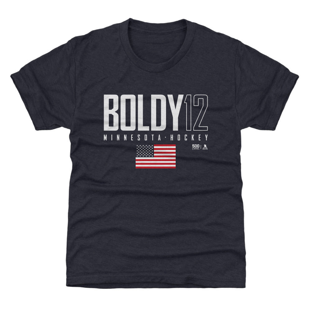 Matt Boldy Minnesota USA Elite WHT (ONLINE ORDER ONLY)