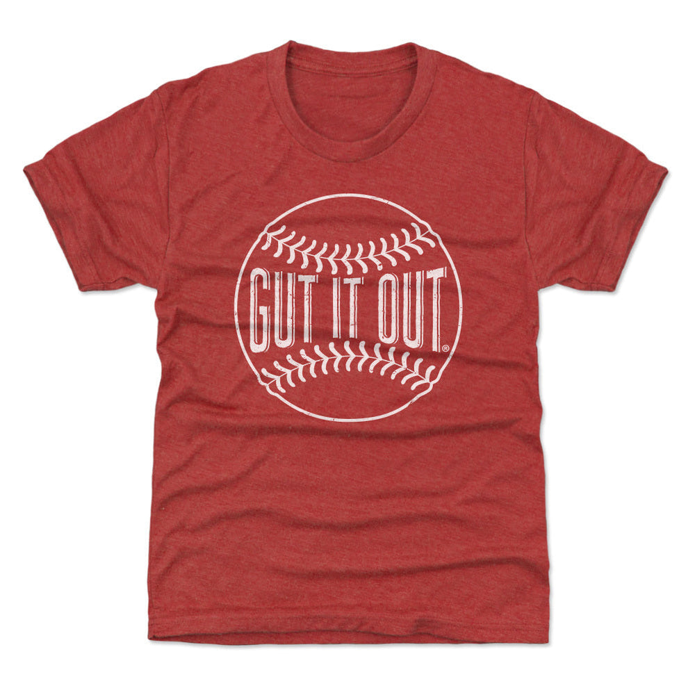Gut It Out Foundation Baseball WHT (ONLINE ORDER ONLY)