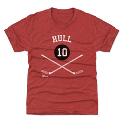Dennis Hull Chicago 10 Sticks WHT