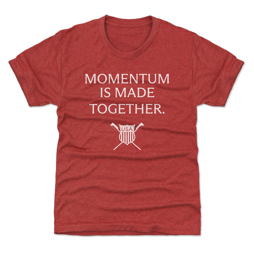 USRowing Momentum Is Made Together WHT (ONLINE ORDER ONLY)