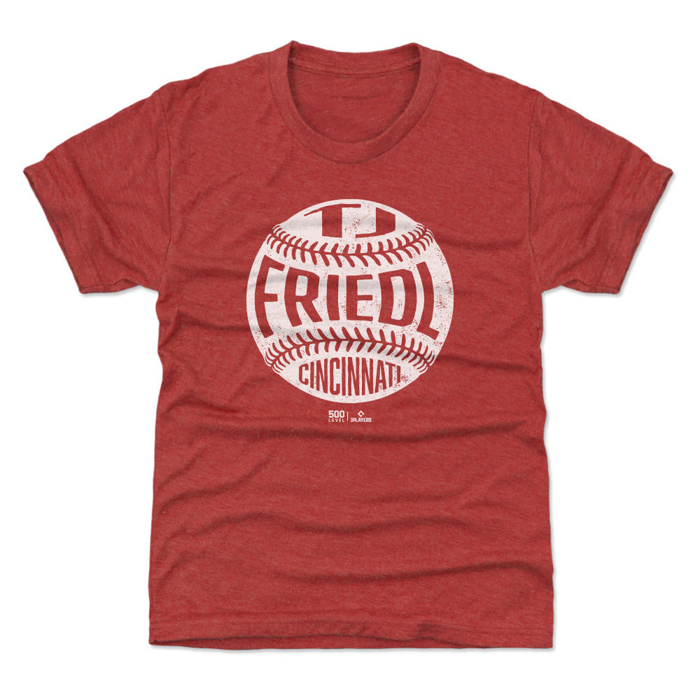 TJ Friedl Cincinnati Vintage Baseball WHT (ONLINE ORDER ONLY)