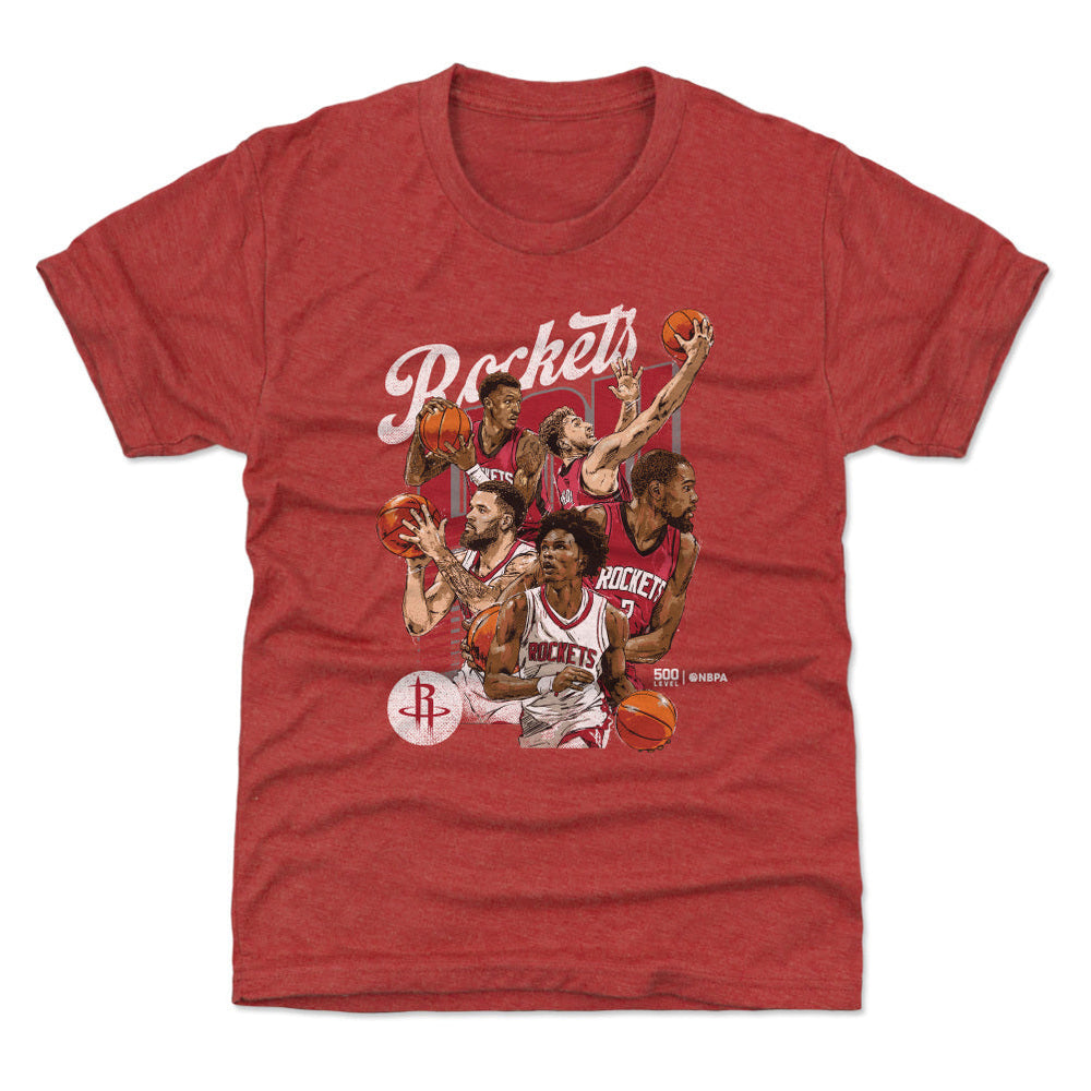 Houston Rockets Starting 5 WHT (ONLINE ORDER ONLY)