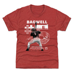 Jeff Bagwell Throwback Number WHT (ONLINE ORDER ONLY)