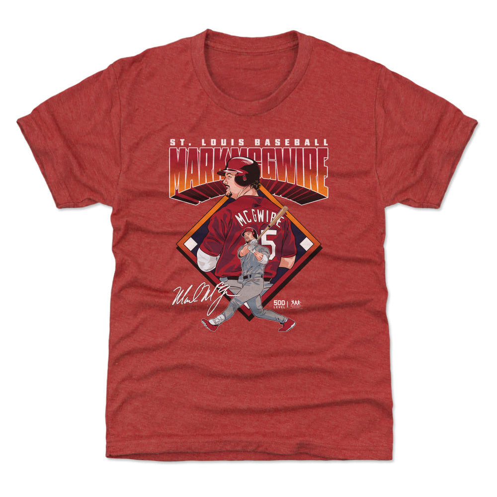 Mark McGwire St. Louis Baseball Diamond WHT (ONLINE ORDER ONLY)