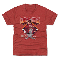 Mark McGwire St. Louis Baseball Diamond WHT (ONLINE ORDER ONLY)
