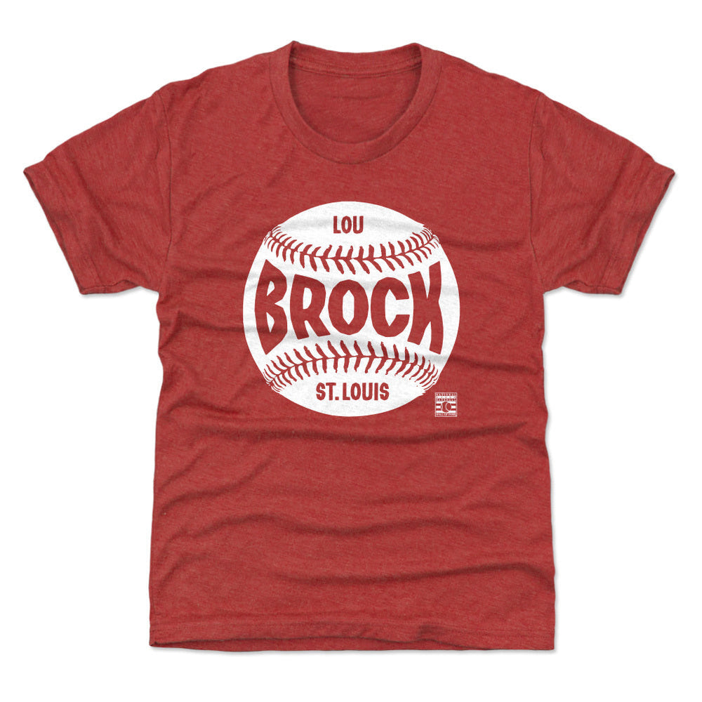 Lou Brock St. Louis Baseball WHT (ONLINE ORDER ONLY)