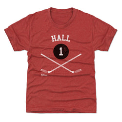Glenn Hall Chicago 1 Sticks WHT