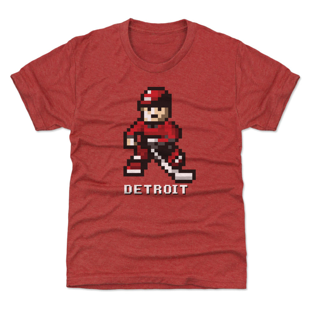 Detroit Hockey 8-bit WHT (ONLINE ORDER ONLY)