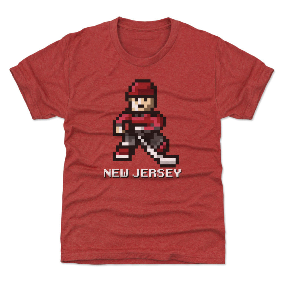 New Jersey Hockey 8-bit WHT (ONLINE ORDER ONLY)