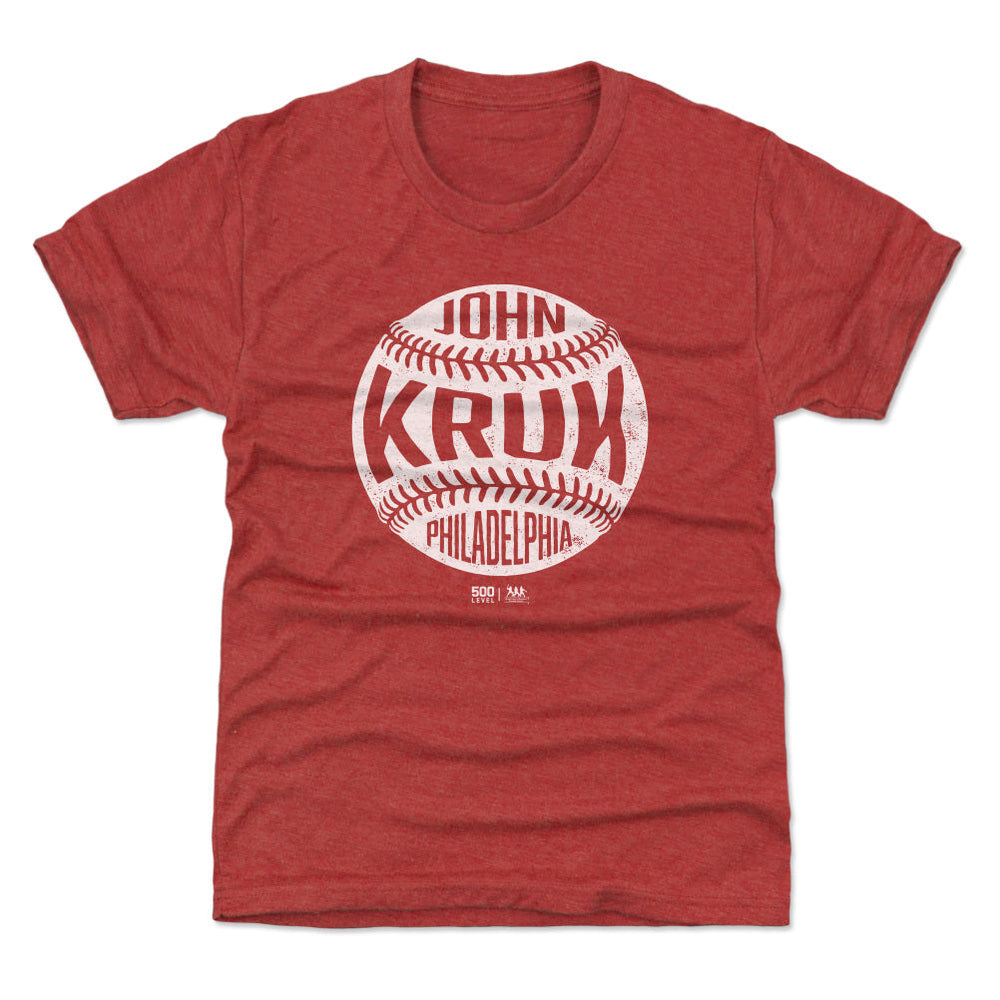 John Kruk Philadelphia Vintage Baseball WHT (ONLINE ORDER ONLY)