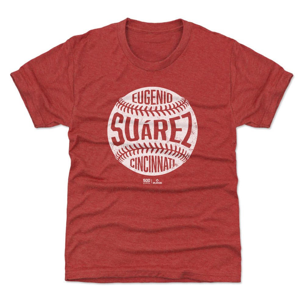 Eugenio Suarez Cincinnati Vintage Baseball WHT (ONLINE ORDER ONLY)