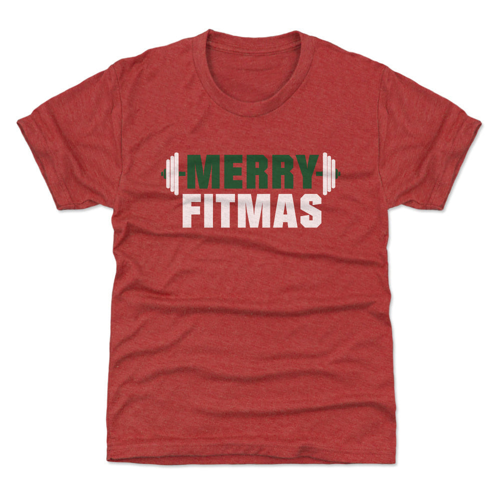 Christmas Merry Fitmas WHT (ONLINE ORDER ONLY)