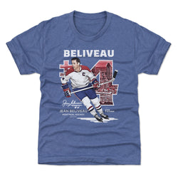 Jean Beliveau Montreal Throwback WHT (ONLINE ORDER ONLY)