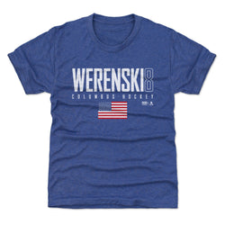 Zach Werenski Columbus USA Elite WHT (ONLINE ORDER ONLY)