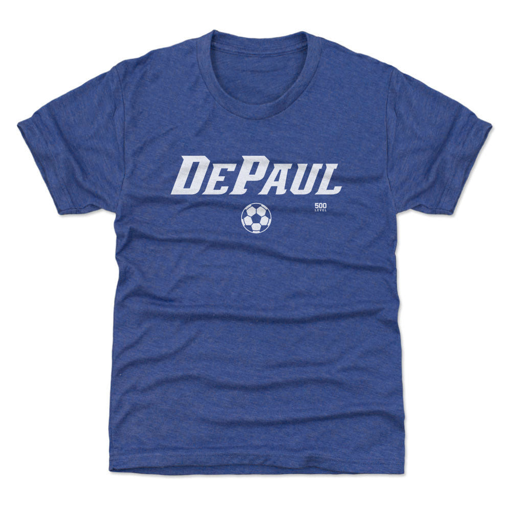DePaul Blue Demons Soccer Minimalist WHT (ONLINE ORDER ONLY)