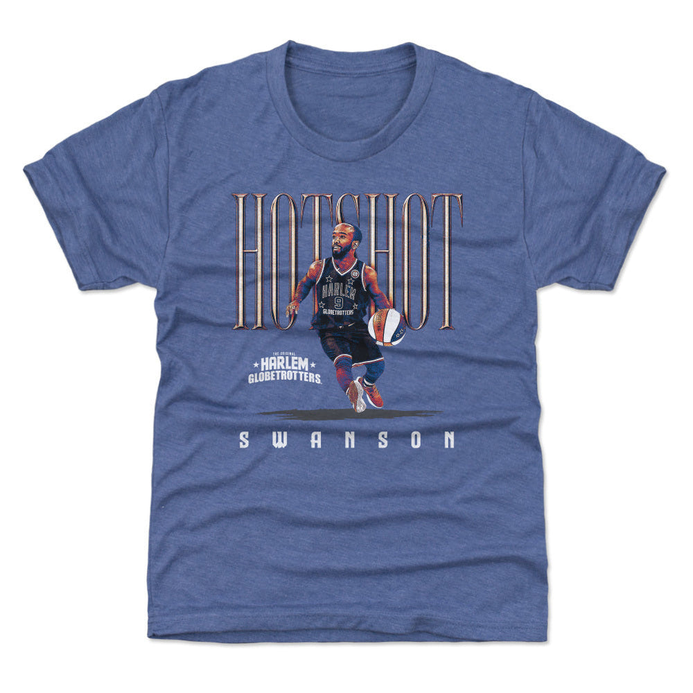 Hot Shot Swanson Harlem Globetrotters Nickname WHT (ONLINE ONLY)