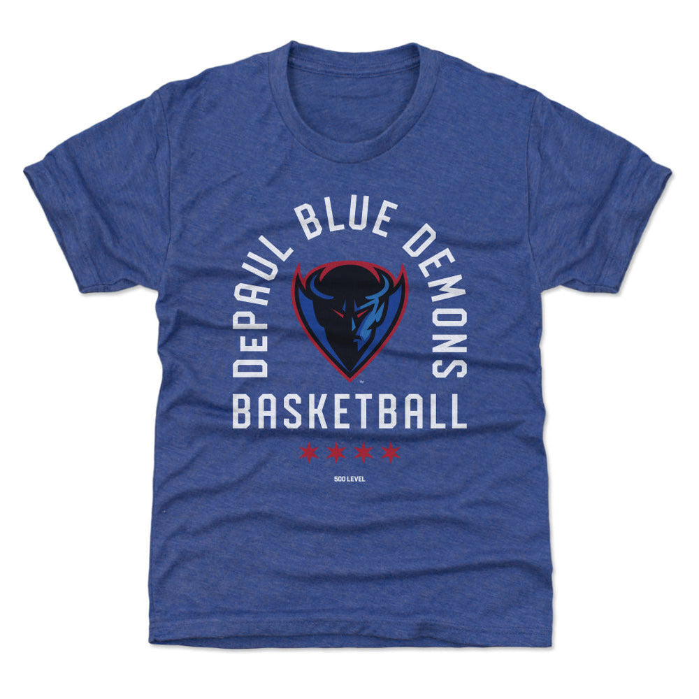 DePaul Blue Demons Basketball Arc WHT (ONLINE ORDER ONLY)