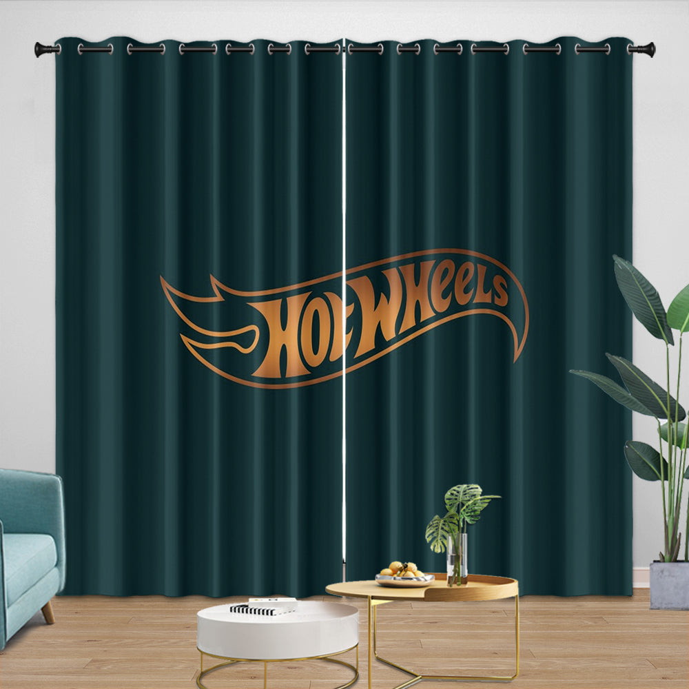 Kids Room Hot Wheels Curtains Blackout Window Drapes (ONLINE ORDER ONLY)