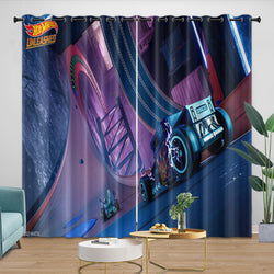 Kids Room Hot Wheels Curtains Blackout Window Drapes (ONLINE ORDER ONLY)