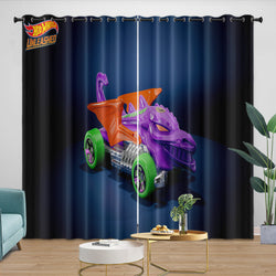 Kids Room Hot Wheels Curtains Blackout Window Drapes (ONLINE ORDER ONLY)