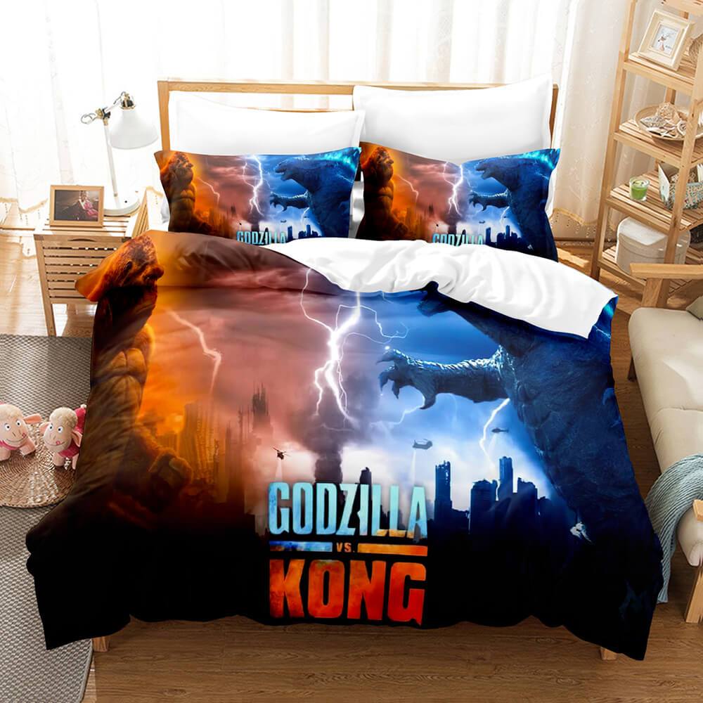 King Kong vs Godzilla Bedding Set Duvet Cover (Online Order Only)