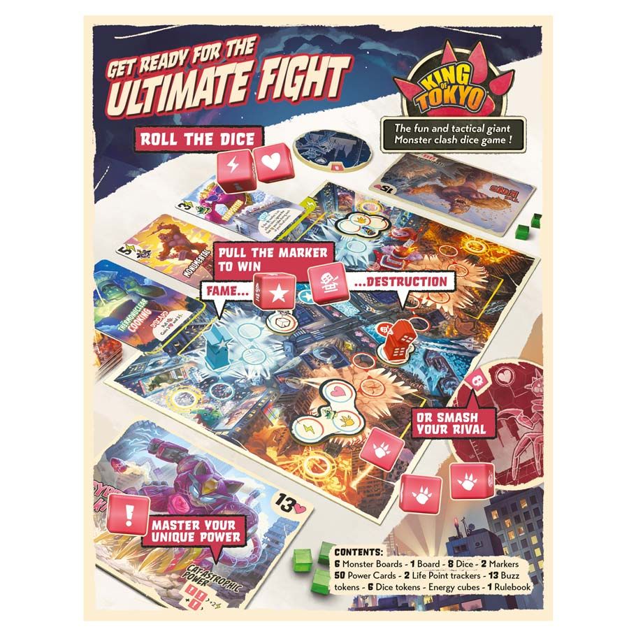 King of Tokyo: Duel (ONLINE ORDER ONLY)