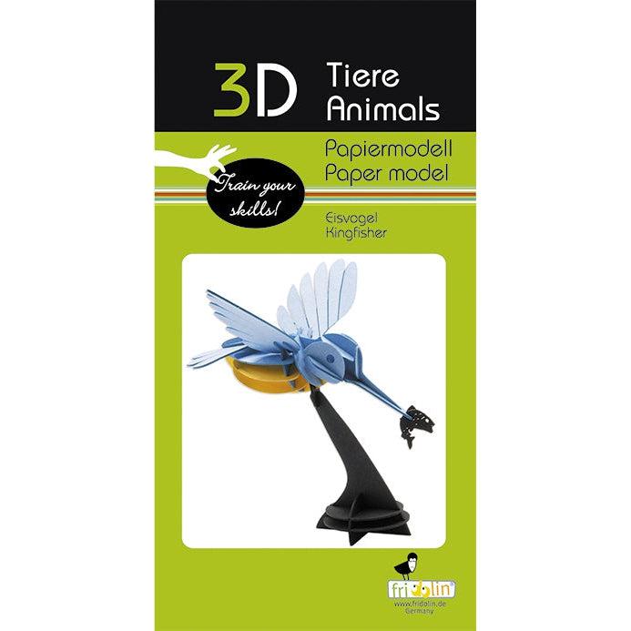 Kingfisher 3D Cardboard Model Kit Fridolin (ONLINE ORDER ONLY)