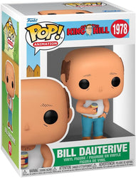 King of the Hill Bill Dauterive Funko Vinyl Figure #1978 with Funko Protector