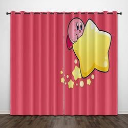 Kirby Curtains Pattern Blackout Window Drapes (Online Order Only)