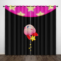 Kirby Curtains Pattern Blackout Window Drapes (Online Order Only)