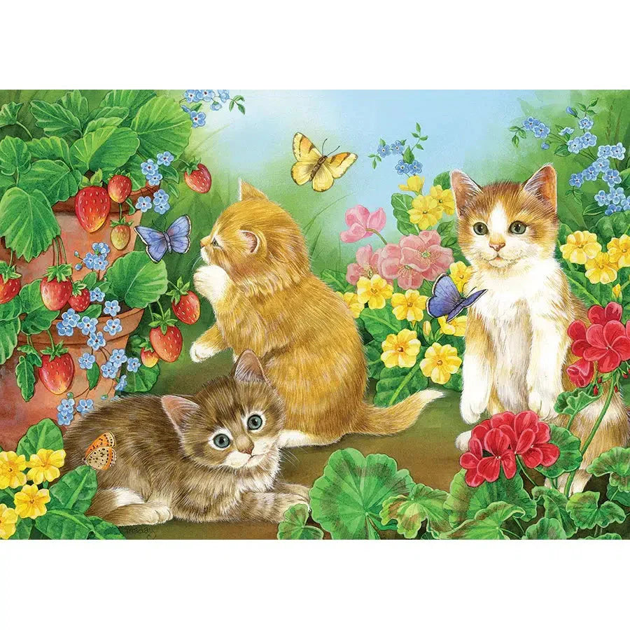 Kitten Playtime 35 Piece Tray Jigsaw Puzzle Cobble Hill (ONLINE ORDER ONLY)