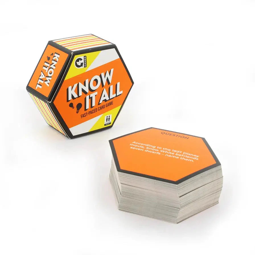 Know it All Trivia Card Game Ginger Fox (ONLINE ORDER ONLY)