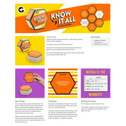 Know it All Trivia Card Game Ginger Fox (ONLINE ORDER ONLY)